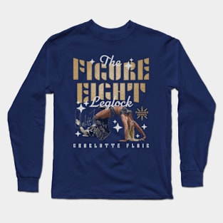 Charlotte Flair Figure Eight Leglock Long Sleeve T-Shirt